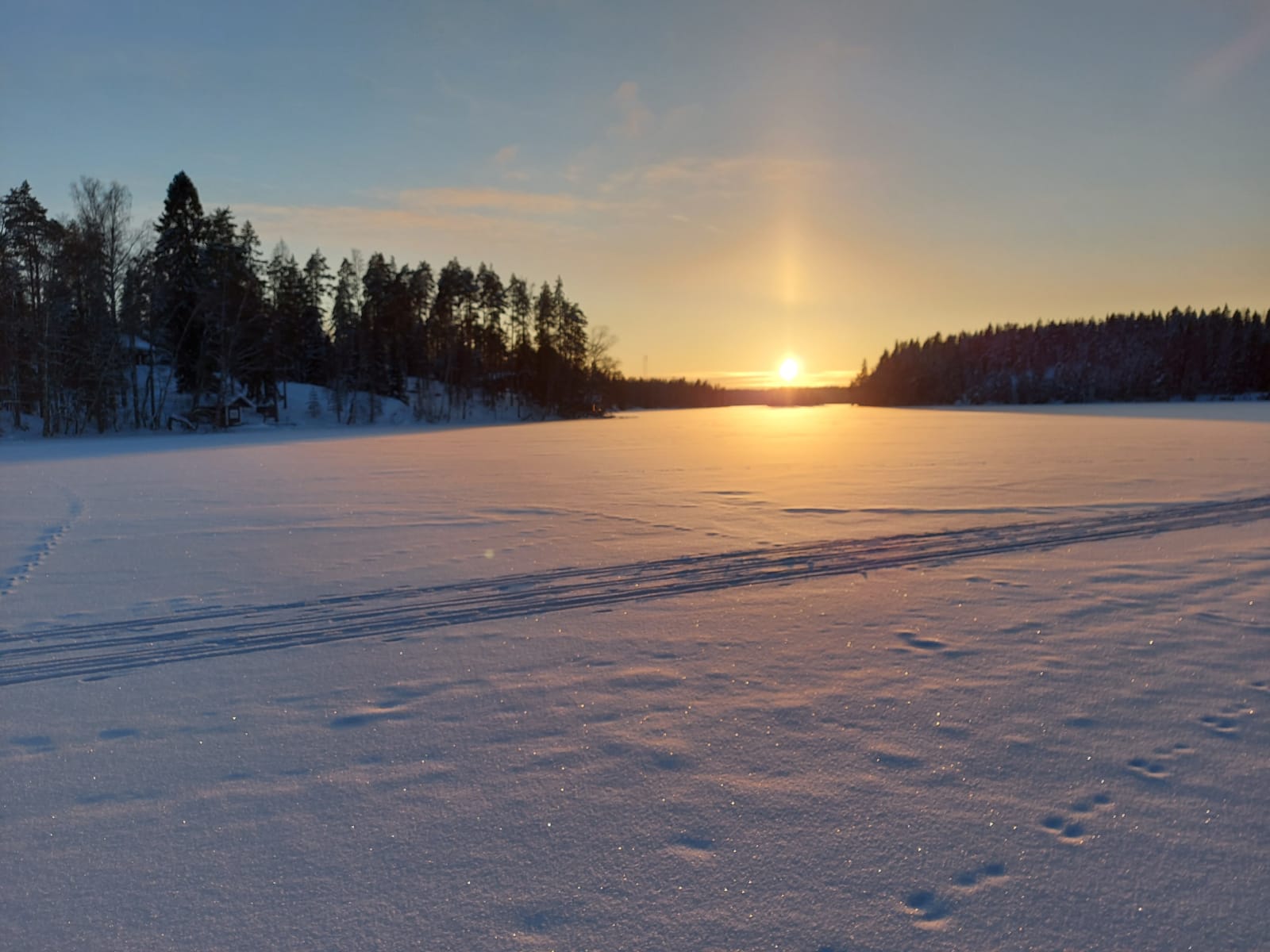 Siikajarvi talvi
